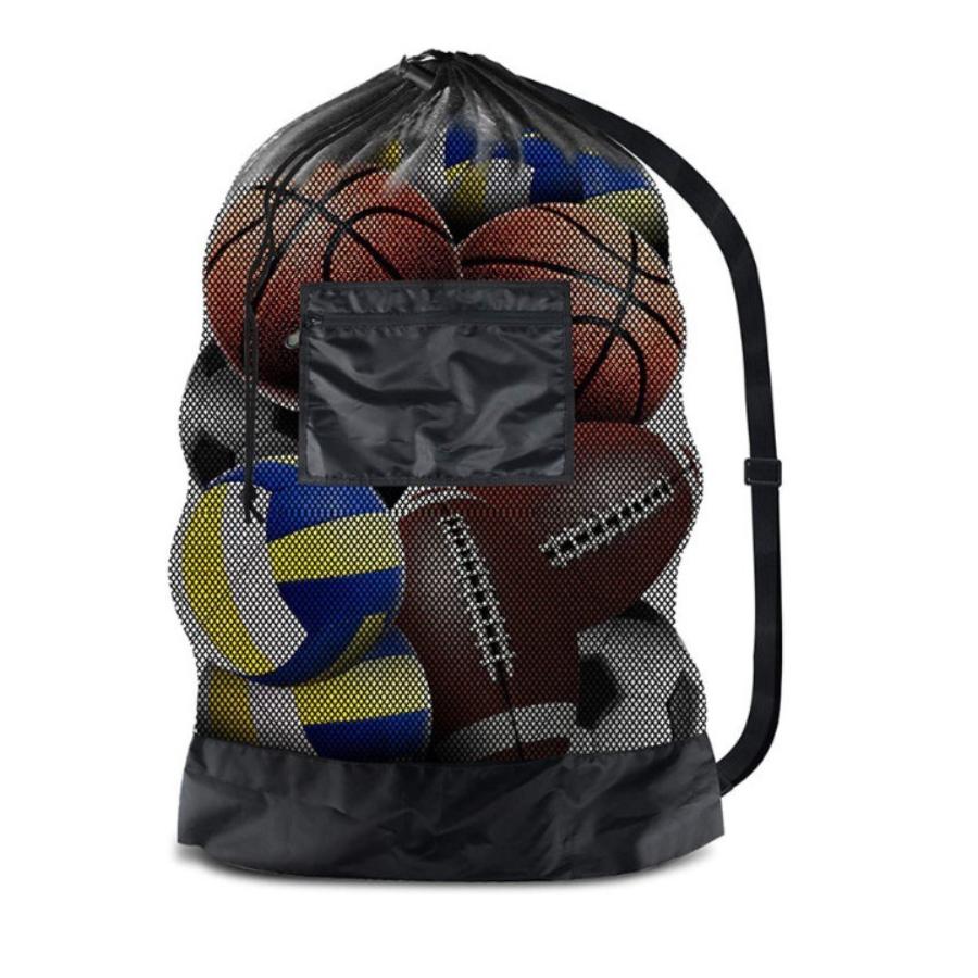 Sports Equipment For Volleyball - Большая сетчатая спортивная сумка с бретелями,