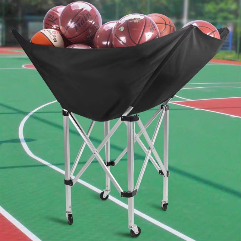 Sports Equipment For Volleyball - Портативная складная тележка для тренировочных мячей