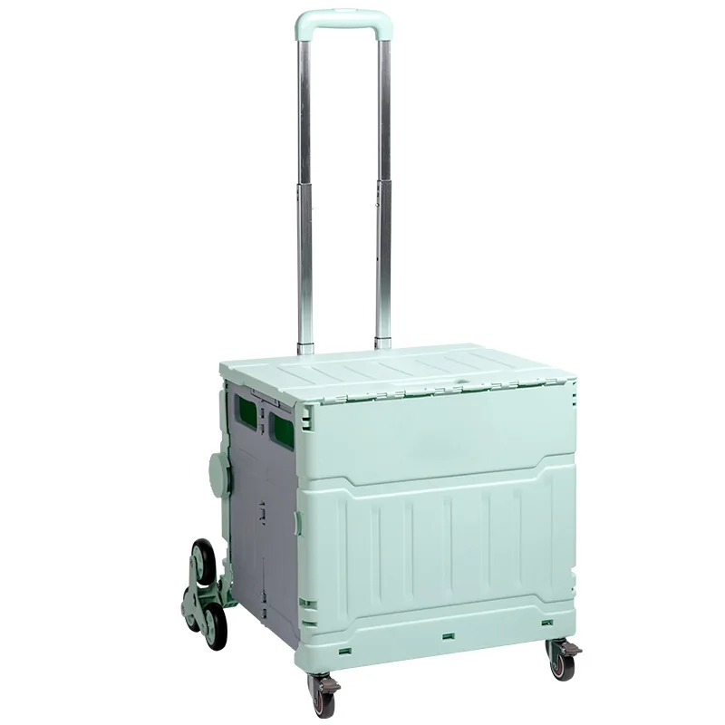 Sports Equipment Cart On Wheels - Складная тележка для покупок на колесах,