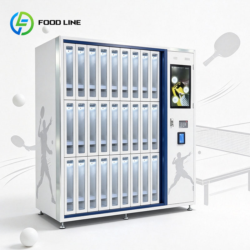 Sports Equipment Locker - Торговый автомат для ракеток для настольного