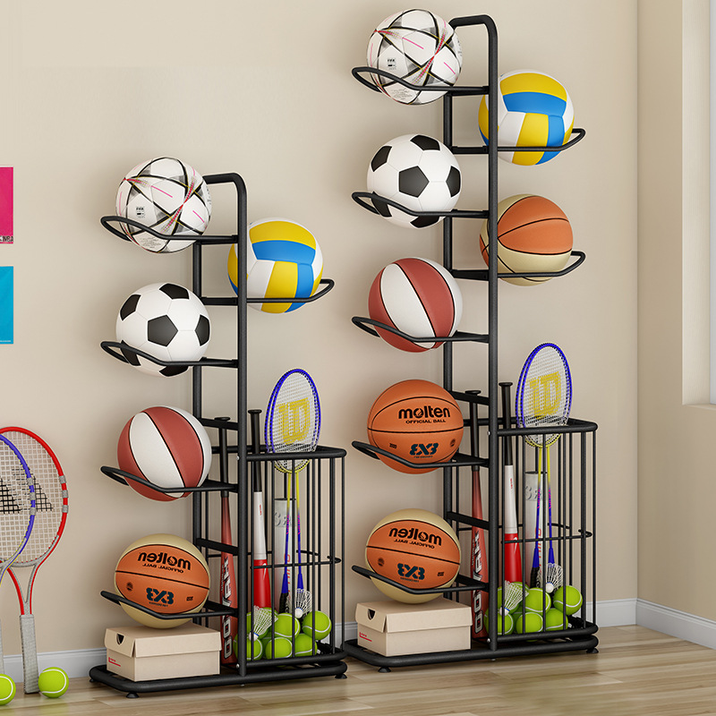 Sports Equipment For Volleyball - Стойка для хранения спортивных мячей: баскетбольных,
